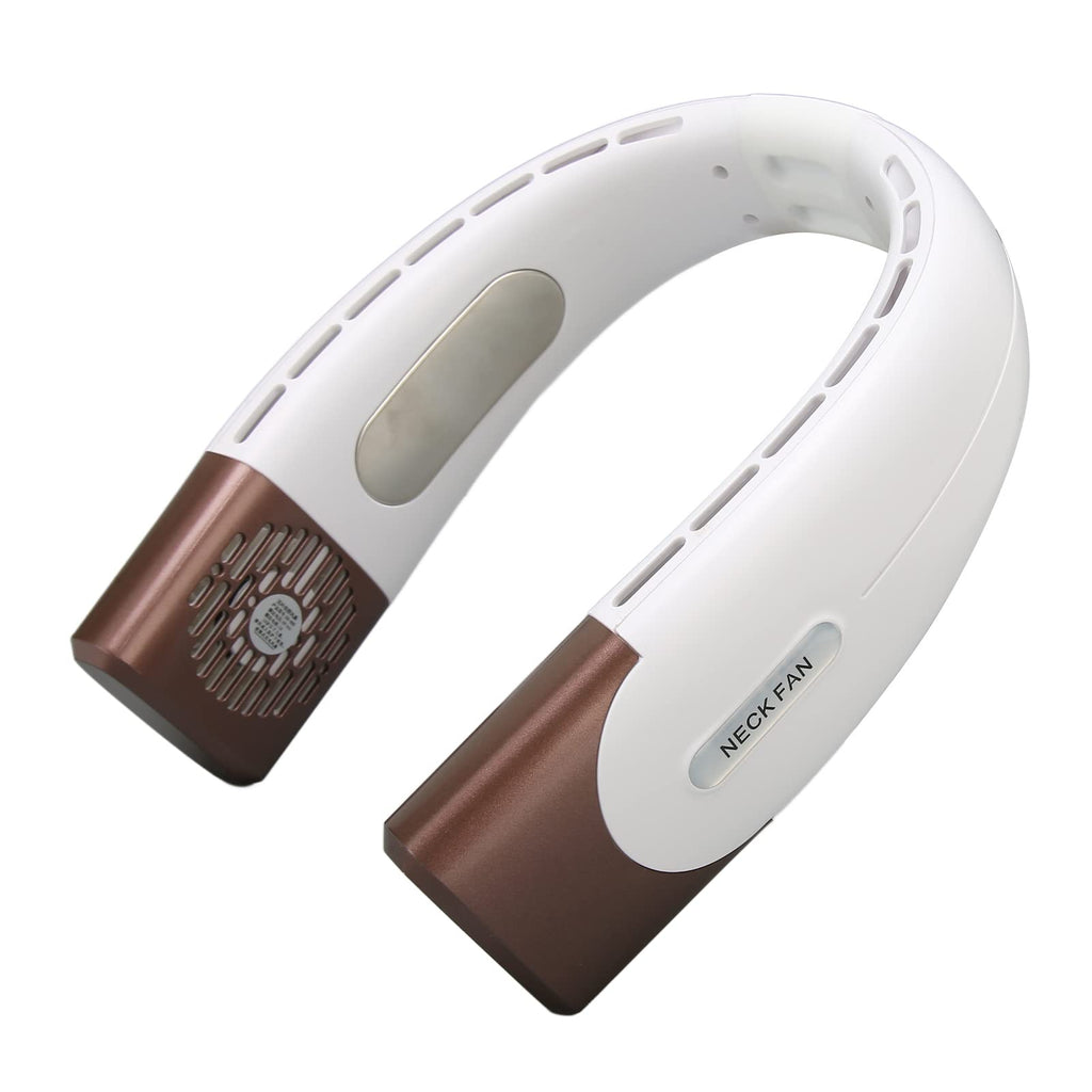 White Rose Portable Neck Fan