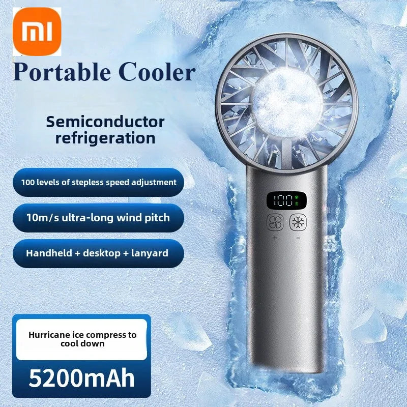 Handheld Ice Mini Fan