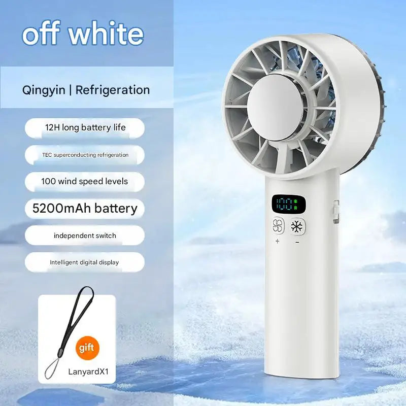 Handheld Ice Mini Fan