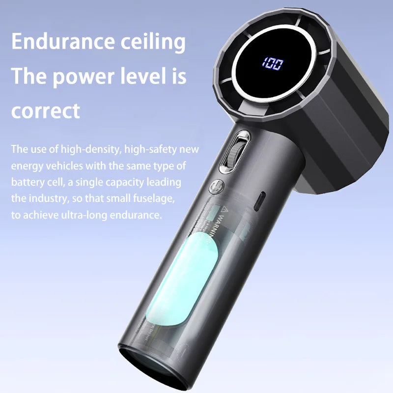 Mini Handheld Jet Cooling Fan