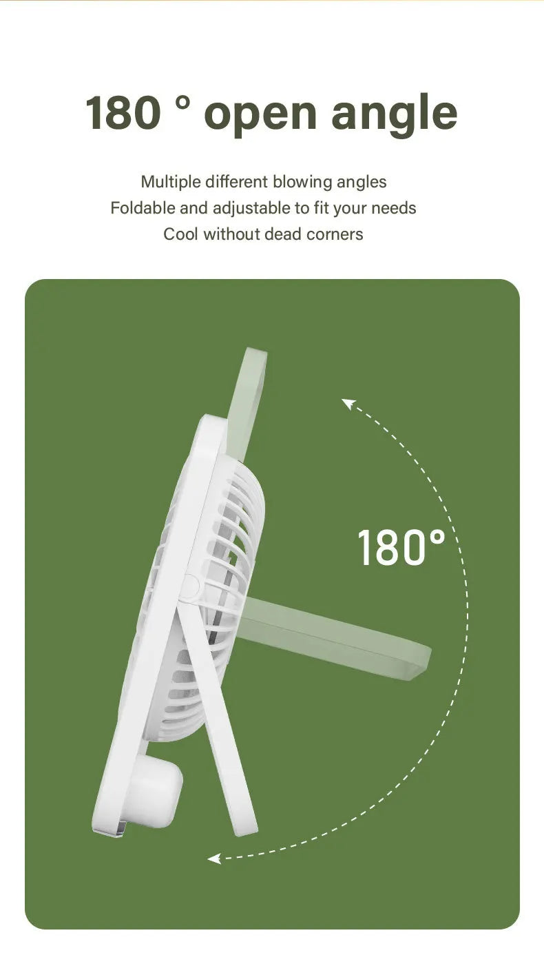 Mini Foldable Desktop Fan