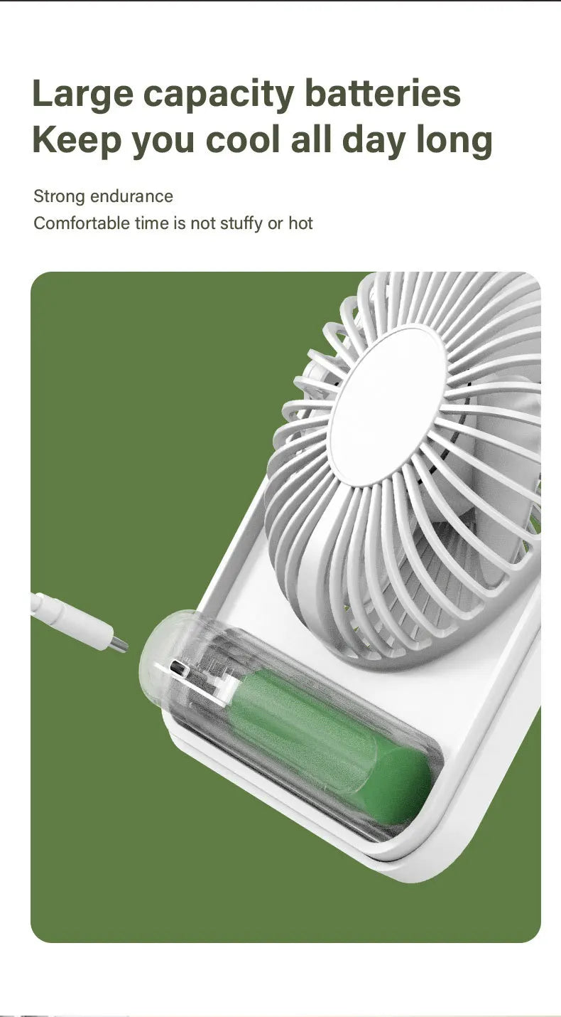 Mini Foldable Desktop Fan