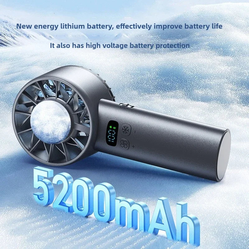 Handheld Ice Mini Fan