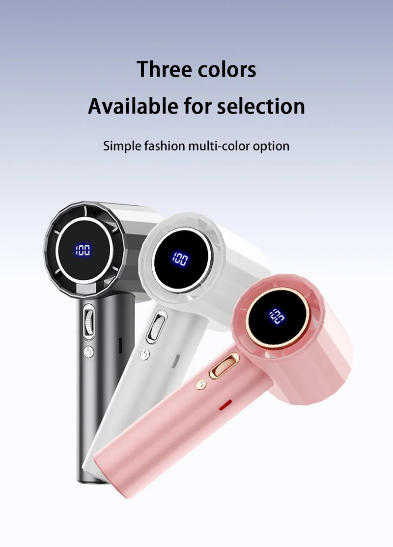 Mini Handheld Jet Cooling Fan